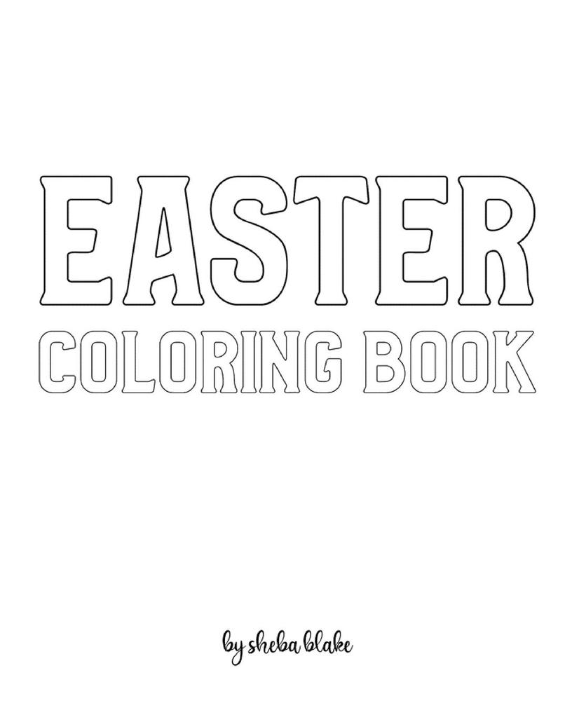 Easter Coloring Book for Children - Create Your Own Doodle Cover (8x10 Softcover Personalized Coloring Book / Activity Book)