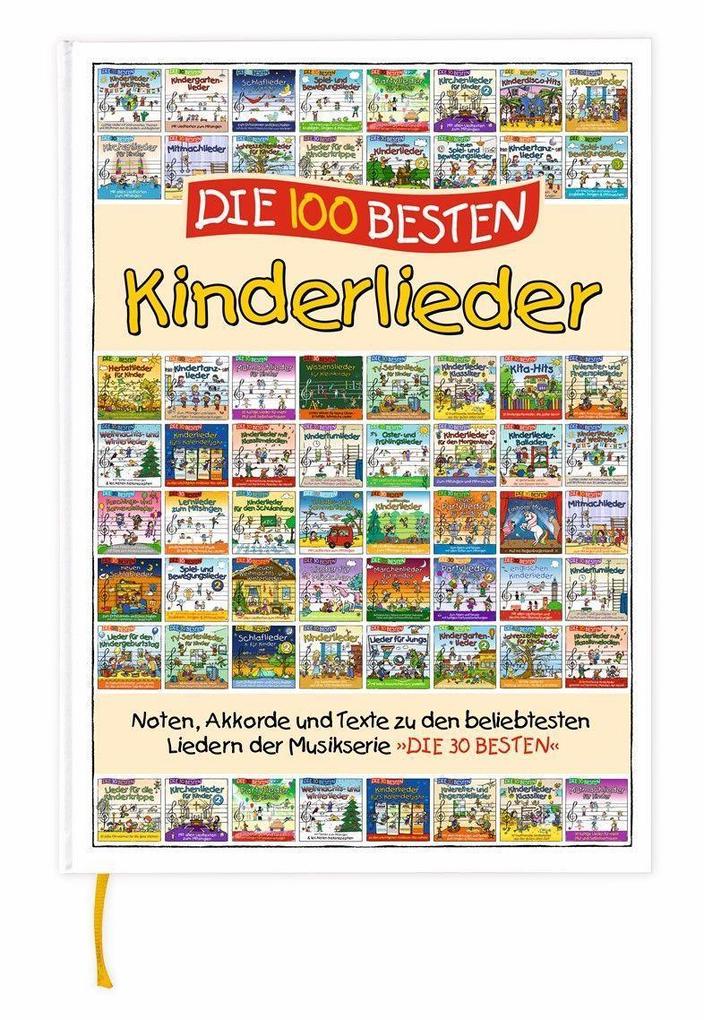 Die 100 besten Kinderlieder -Liederbuch zur Serie