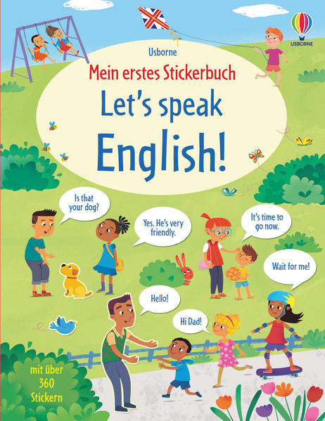 Mein erstes Stickerbuch: Let‘s speak English!