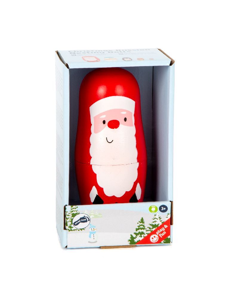 Image of Small foot 11771 - Matrjoschka Weihnachten Holz 5-teilig