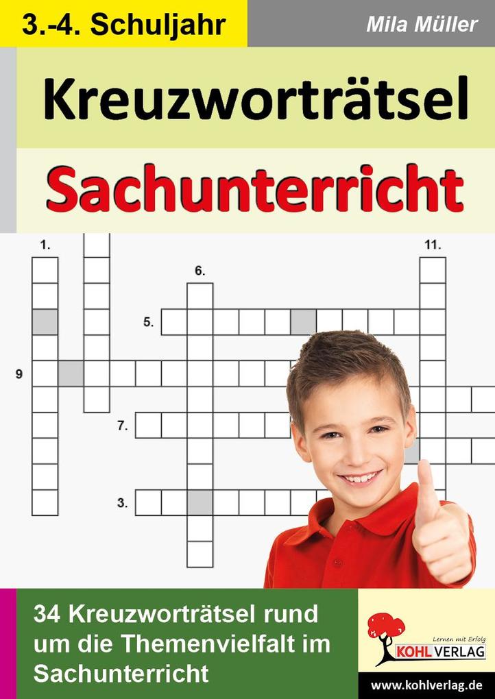 Kreuzworträtsel Sachuntericht - Mila Müller