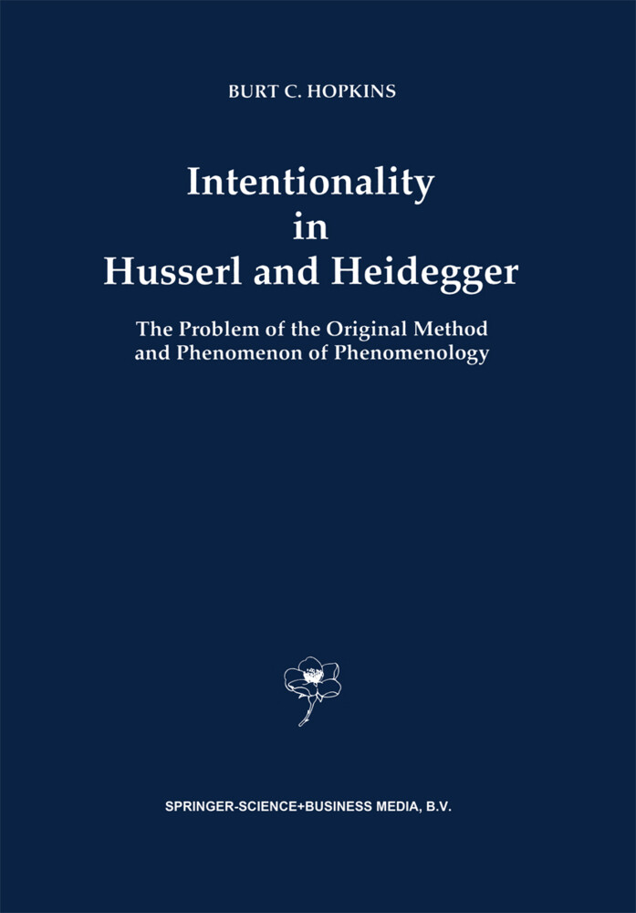 Intentionality in Husserl and Heidegger - B. C. Hopkins