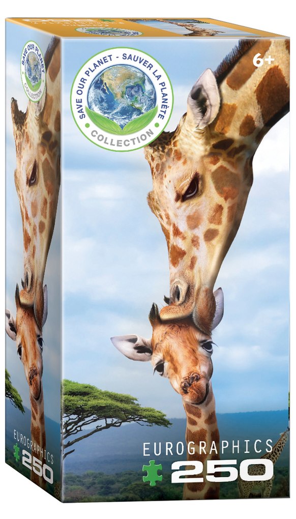 Giraffenmutterkuss (Puzzle)