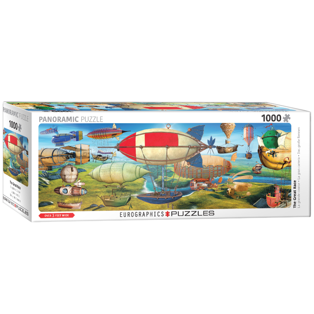 Eurographics 6010-5633 - Das grosse Rennen Panorama Puzzle - 1000 Teile