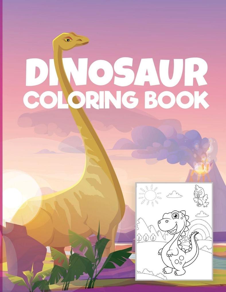 Dinosaur coloring book for kids