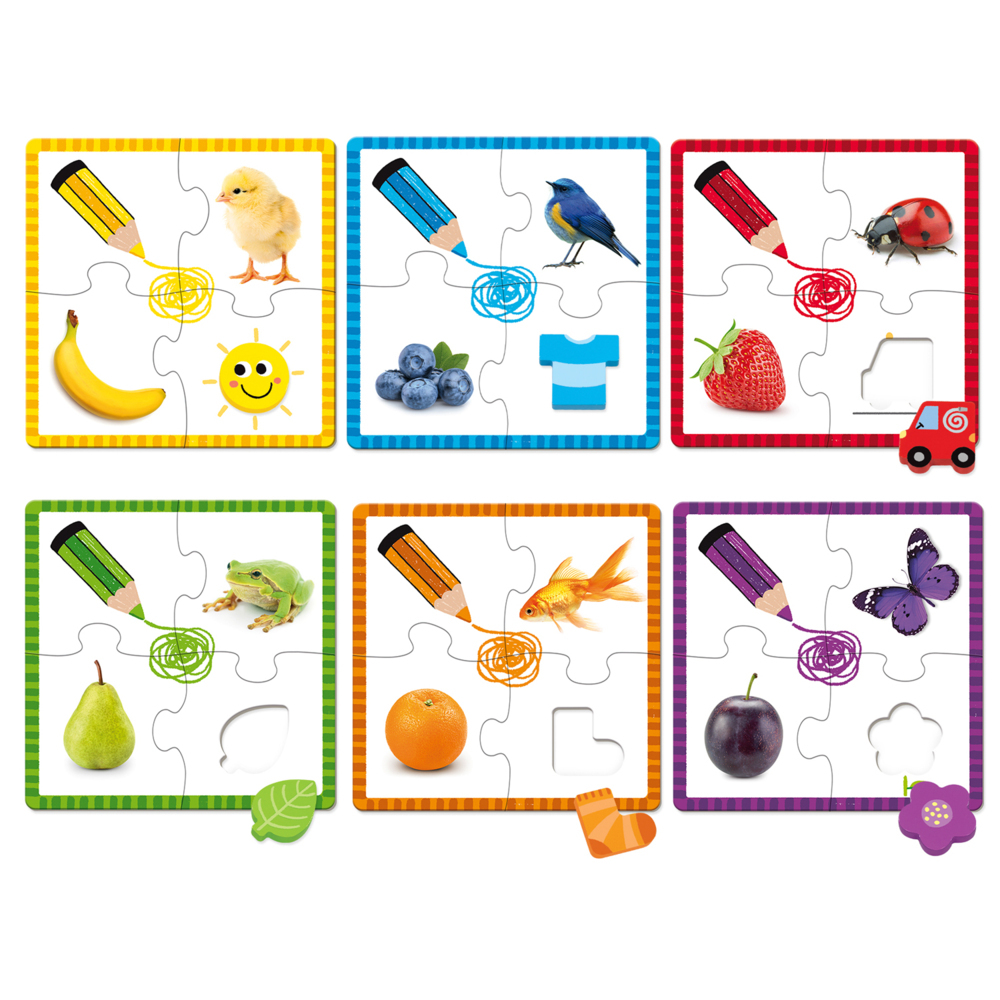 GOULA - 6 Farben-Puzzle