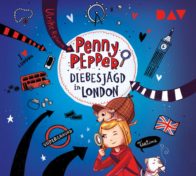 Penny Pepper - Teil 7: Diebesjagd in London1 Audio-CD