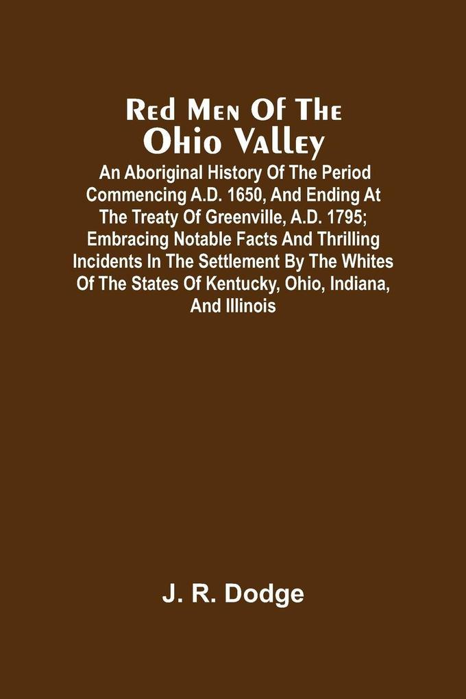 Red Men Of The Ohio Valley