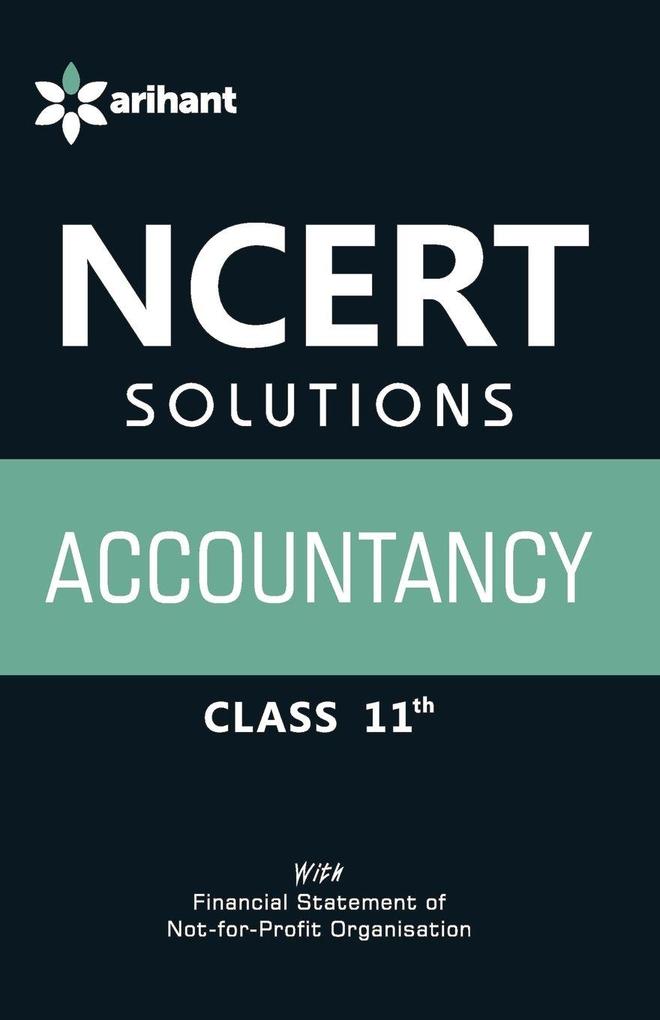 NCERT Solutions Accountancy Class 11th