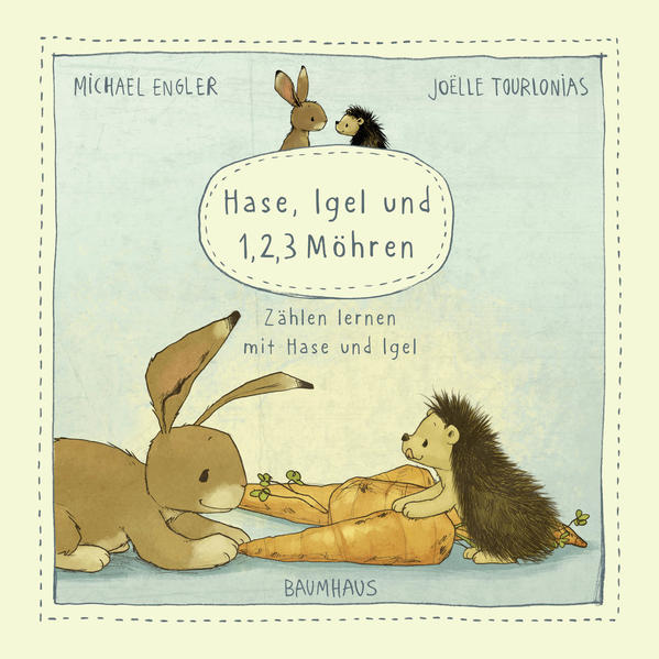 Hase Igel und 1 2 3 Möhren (Pappbilderbuch)