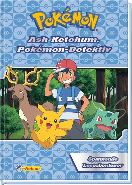 Image of Pokémon Lesebuch: Ash Ketchum, Pokémon-Detektiv, Gebunden