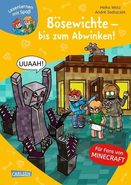 Image of Bösewichte - bis zum Abwinken! / Lesenlernen mit Spaß - Minecraft Bd.5