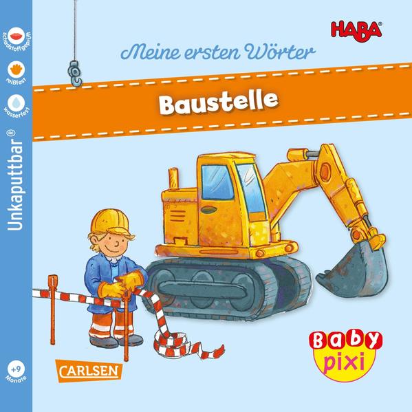 Image of Baby Pixi (unkaputtbar) 101: HABA Meine ersten Wörter: Baustelle