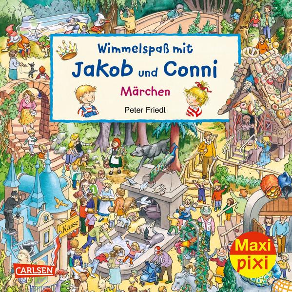 Image of Maxi Pixi 377: VE 5: Wimmelspaß mit Jakob und Conni: Märchen (5 Exemplare)