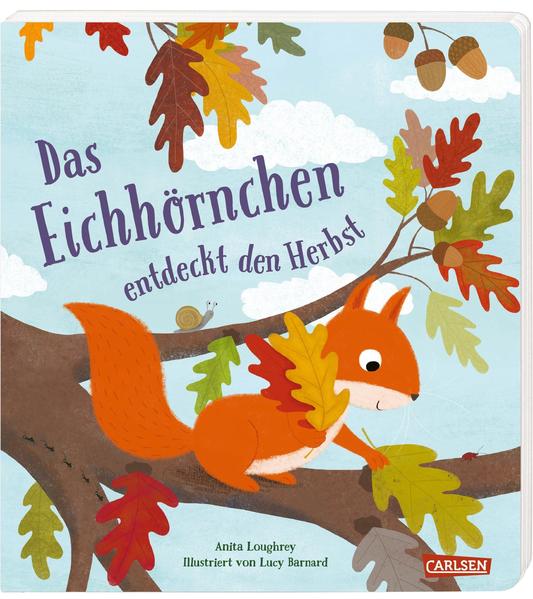 Image of Das Eichhörnchen entdeckt den Herbst