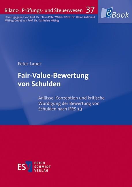 Fair-Value-Bewertung von Schulden