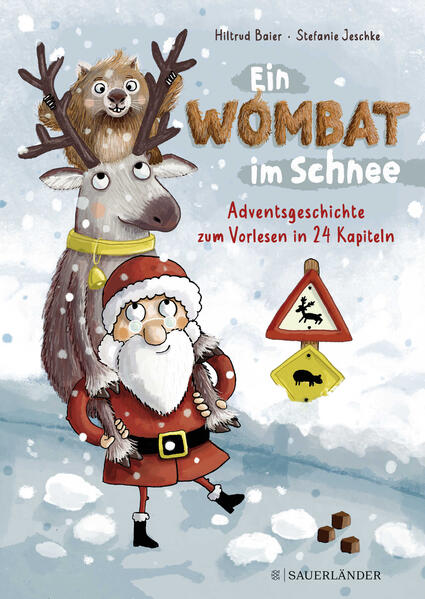 Image of Ein Wombat im Schnee. Adventsgeschichte zum Vorlesen in 24 Kapiteln