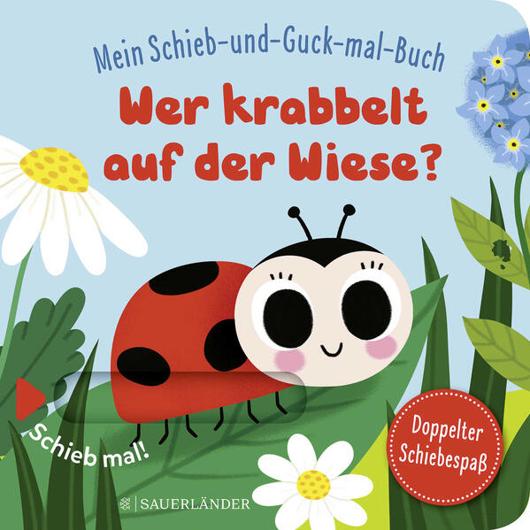 Image of Mein Schieb & Guck-mal-Buch: Wer krabbelt auf der Wiese?