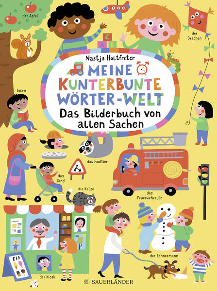 Image of Meine kunterbunte Wörter-Welt: Das Bilderbuch von allen Sachen