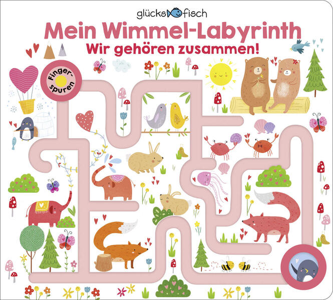 Image of Glücksfisch: Mein Wimmel-Labyrinth: Wir gehören zusammen!