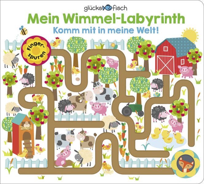 Image of Glücksfisch: Mein Wimmel-Labyrinth: Komm mit in meine Welt!