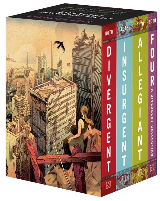 HarperCollins Us Divergent Anniversary 4-Book Box Set