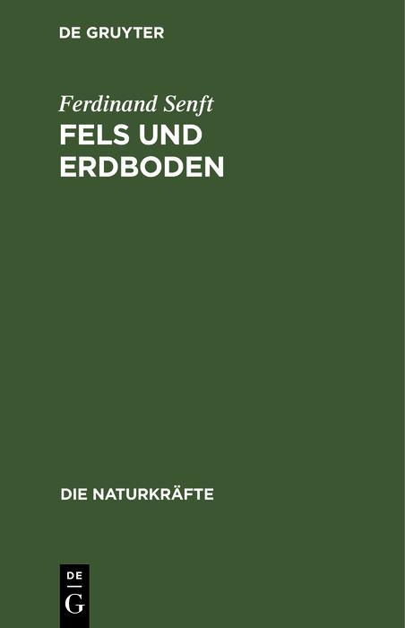 Fels und Erdboden - Ferdinand Senft