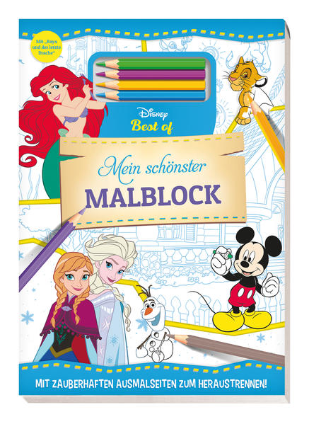 Image of Disney Best of: Mein schönster Malblock