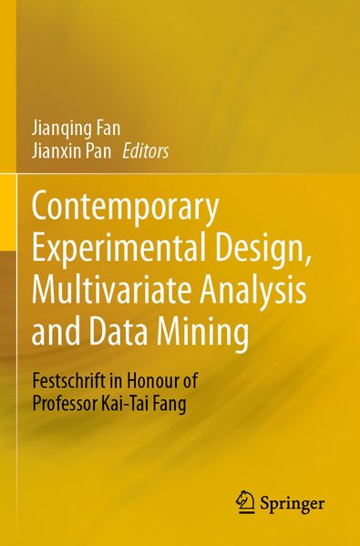 Contemporary Experimental Design Multivariate Analysis and Data Mining