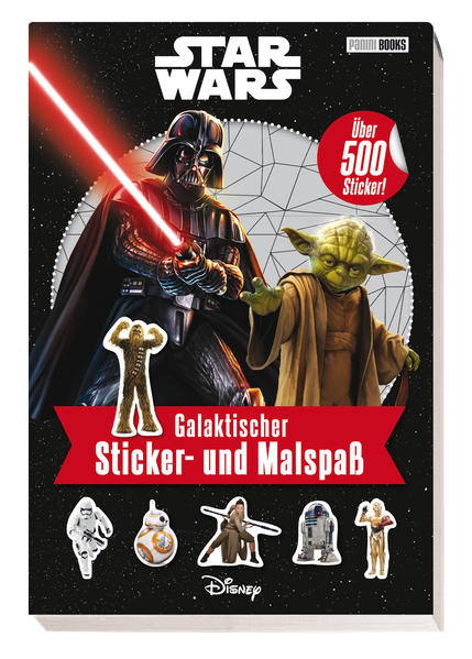 Image of Star Wars: Galaktischer Sticker- und Malspaß