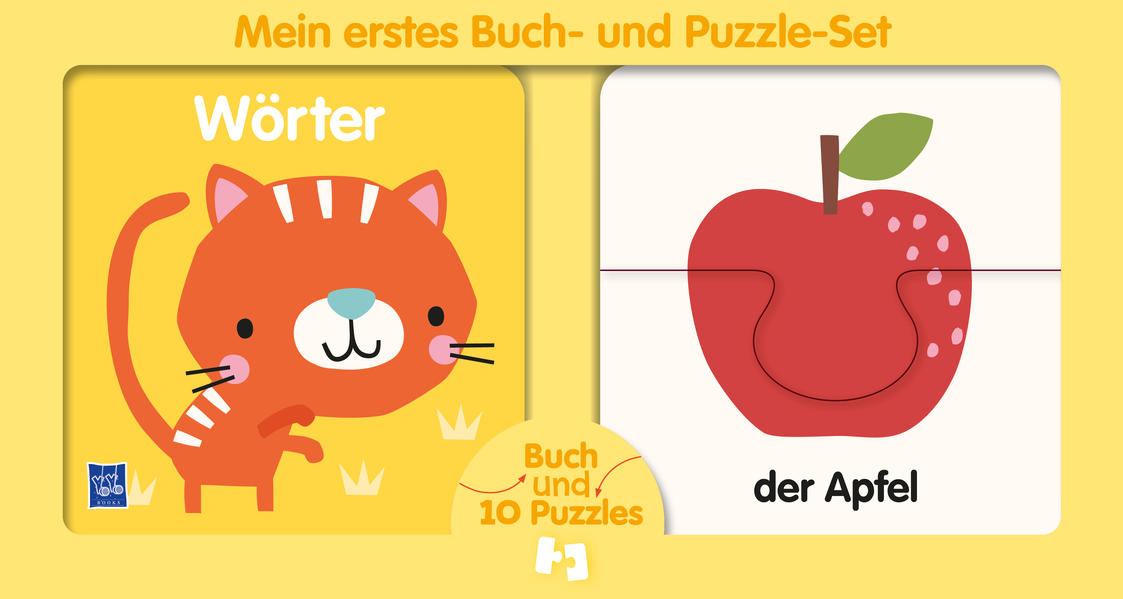 Image of Mein erstes Buch- und Puzzle-Set Wörter