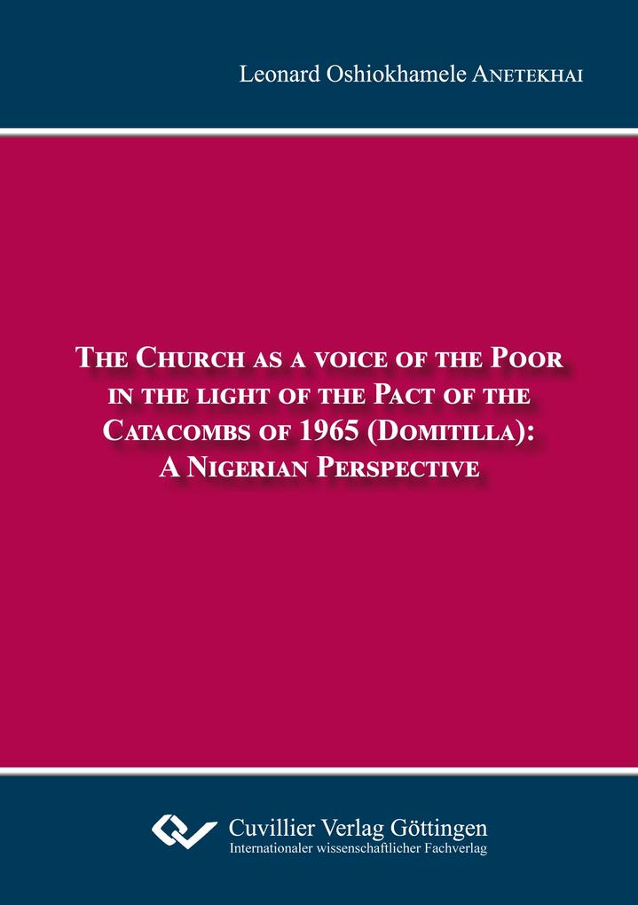 The Church as a voice of the Poor in the light of the Pact of the Catacombs of 1965 (Domitilla