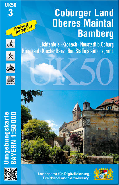 Coburger Land Oberes Maintal Bamberg 1 : 50 000 (UK50-3)
