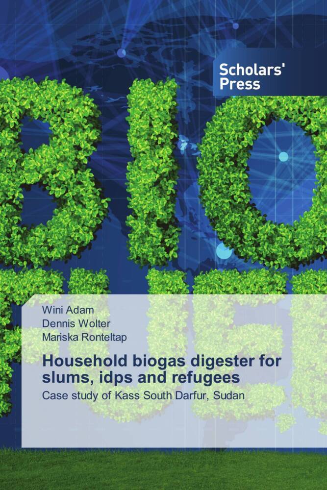 Household biogas digester for slums idps and refugees