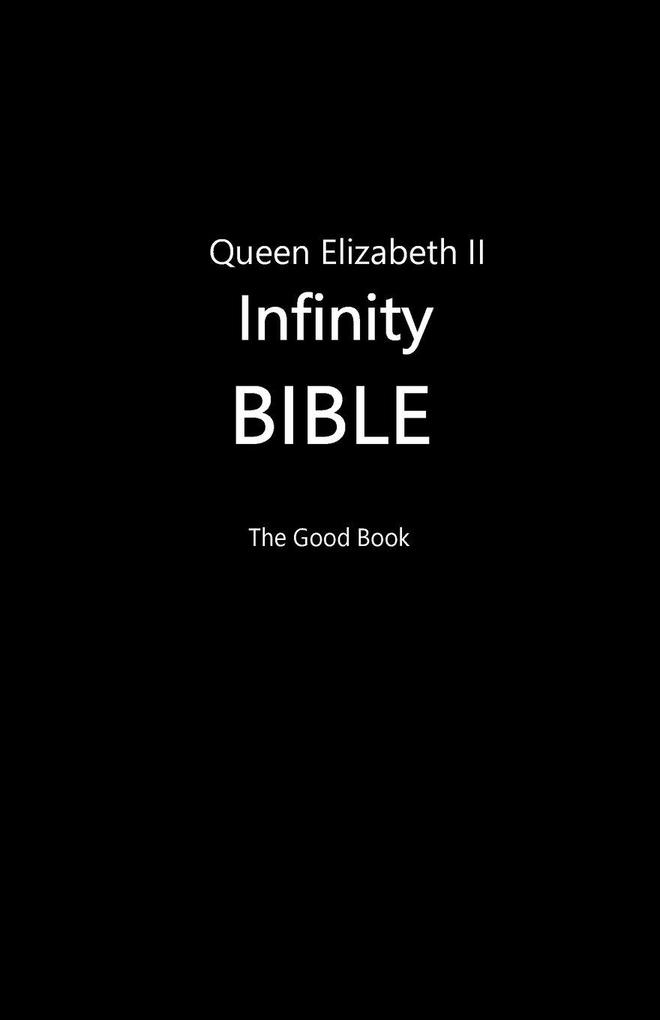 Queen Elizabeth II Infinity Bible (Black Cover)