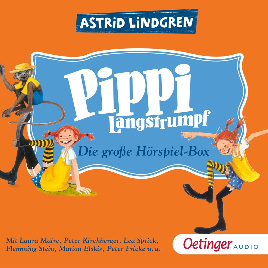 Image of Pippi Langstrumpf. Die große Hörspielbox