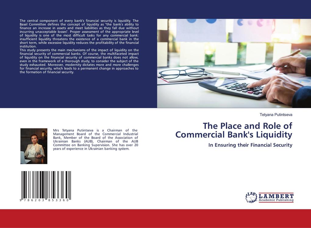 The Place and Role of Commercial Bank‘s Liquidity