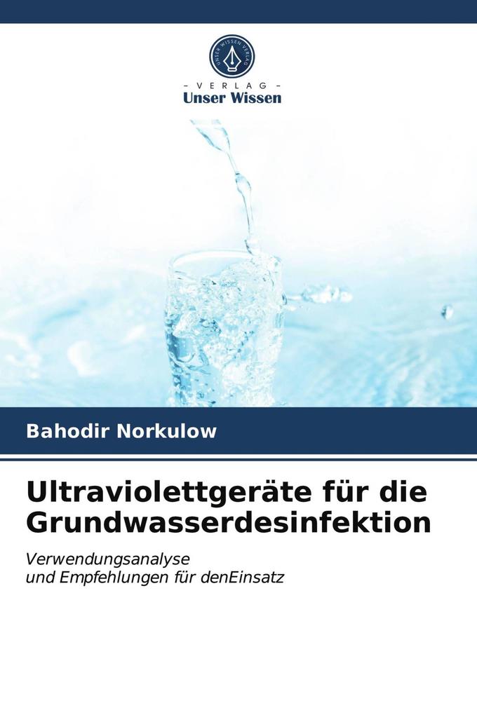 Ultraviolettgeräte für die Grundwasserdesinfektion
