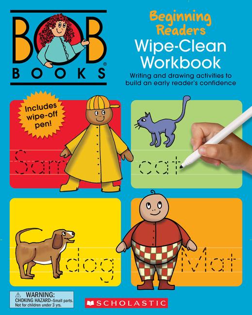 Bob Books - Wipe-Clean Workbook: Beginning Readers Phonics Ages 4 and Up Kindergarten (Stage 1: Starting to Read)
