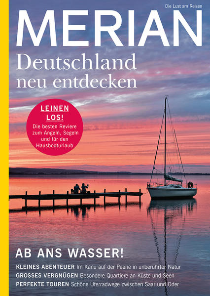 Image of MERIAN Magazin Deutschland neu entdecken / Ab ans Wasser 08/21