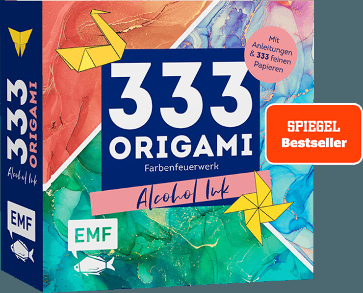 333 Origami - Farbenfeuerwerk: Alcohol Ink