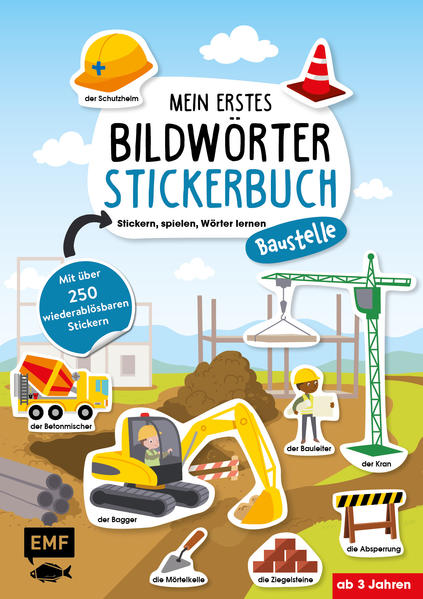 Image of Mein erstes Bildwörter-Stickerbuch - Baustelle