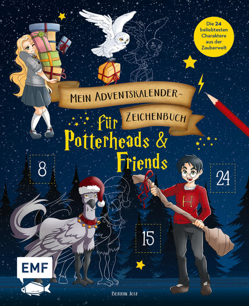 Image of Mein Adventskalender-Zeichenbuch für Potterheads and Friends