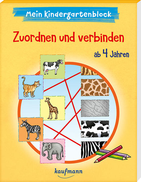 Image of Mein Kindergartenblock - Zuordnen und verbinden