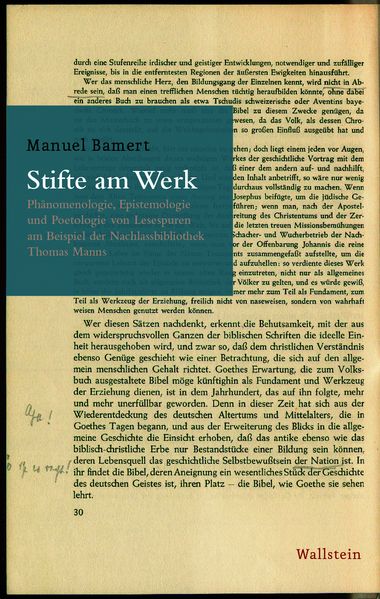 Stifte am Werk