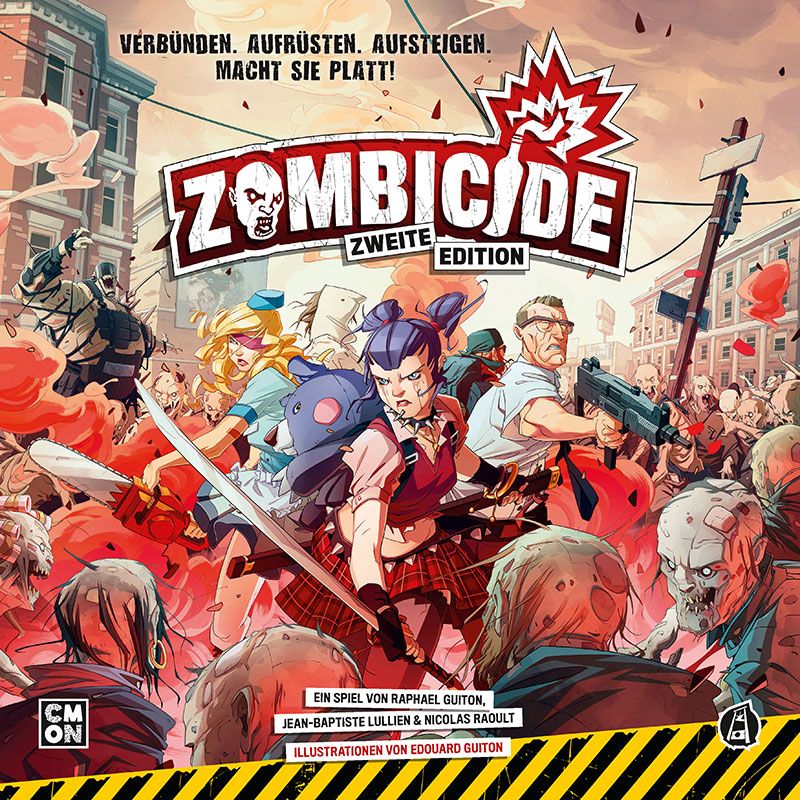 Image of Asmodee CMND1216 - Zombicide 2. Edition, Abenteuer, Strategiespiel
