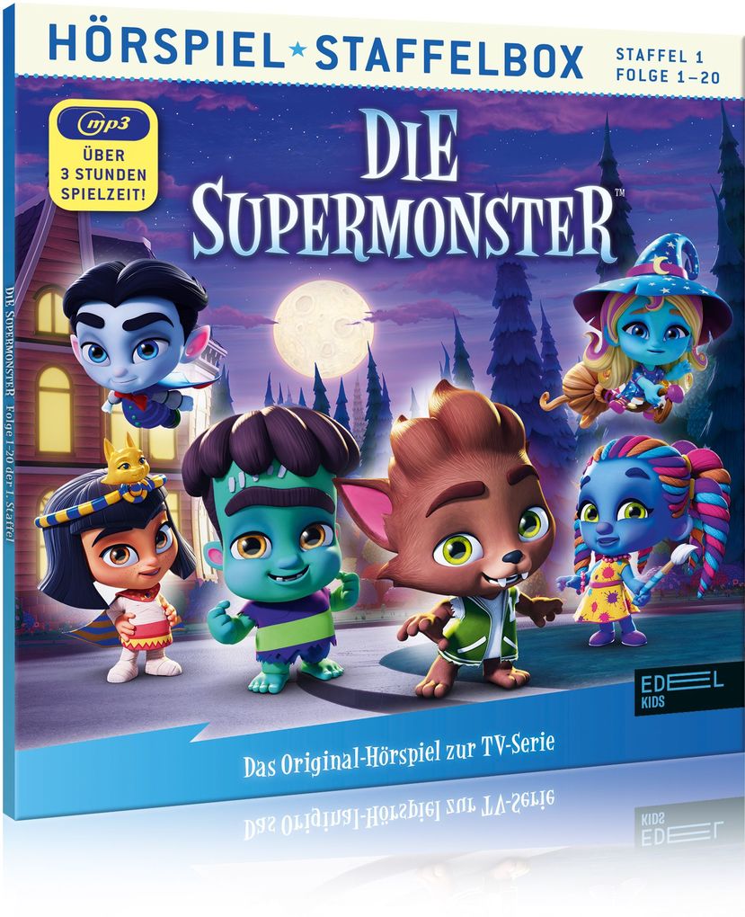 Image of Die Supermonster. Box.1 1 Audio-CD MP3