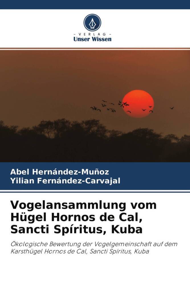 Vogelansammlung vom Hügel Hornos de Cal Sancti Spíritus Kuba