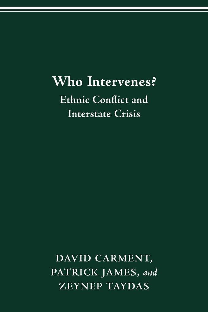 WHO INTERVENES?
