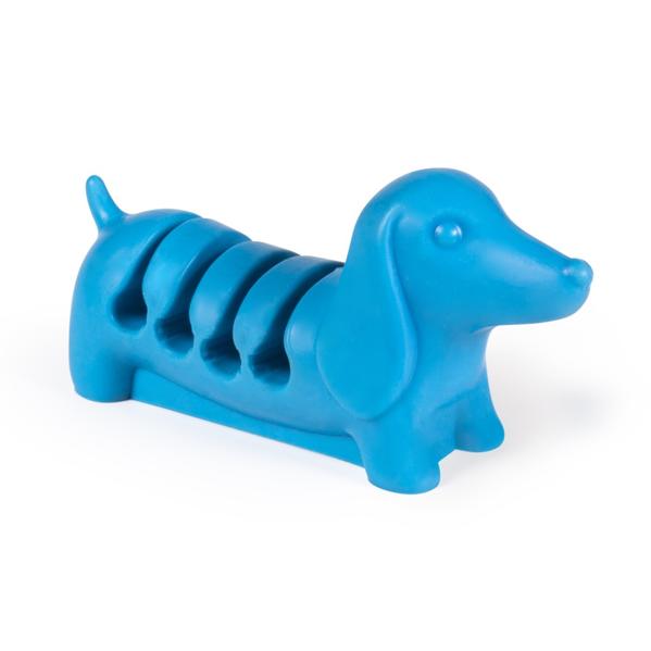 KabelWaldi (Blau) | Organizer für Aufladekabel | USB-Kabel | Computerkabel | Schreibtisch